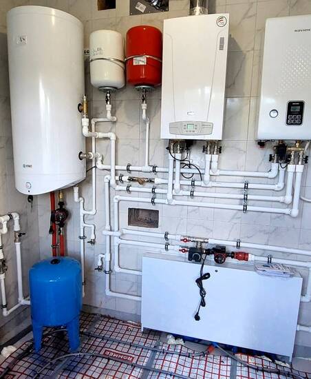 Монтаж газовой котельной в частном доме